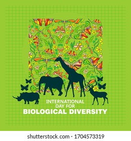 International Day For Biologycal Diversity, Poster anf Banner