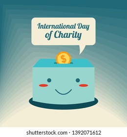 International Day of Charity Design Vector Illustration