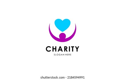 International Day Charity Logo Vector Stock Vector (Royalty Free ...