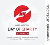 International day of Charity is observed every year on September 5, The prime purpose of this day is to raise awareness and provide a common platform for charity related activities all over the world.