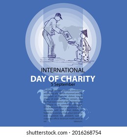 International Day Of Charity, poster