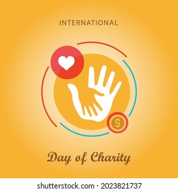 International Day of Charity , Vector illustration design.