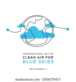 International Day of Clean Air for Blue Skies, held on 7 September.