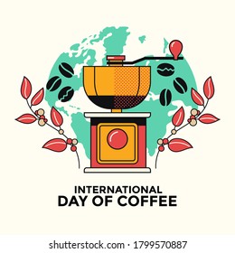 International Day of Coffee Greeting Card