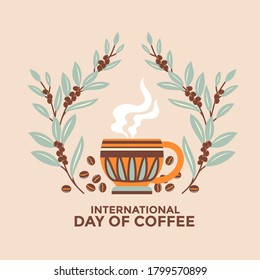 International Day of Coffee Greeting Card