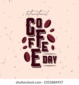 International Day of Coffee Social media Post banner