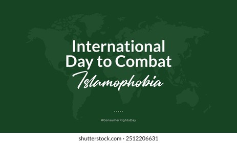 Dia Internacional de Combate à Islamofobia.