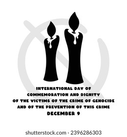 International Day of Commemoration and Dignity of The Victims of The Crime of Genocide and of The Prevention of This Crime. December 9. Eps 10.