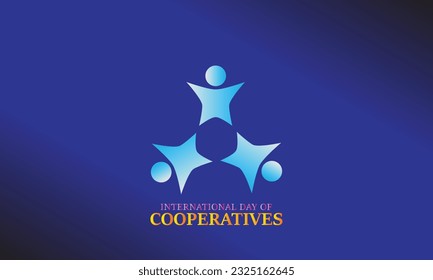 International Day of Cooperatives Logo, Vector, and Background Creative Design