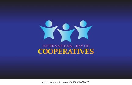 International Day of Cooperatives Logo, Vector, and Background Creative Design