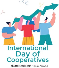 International Day Cooperatives Vector Stock Vector (Royalty Free ...