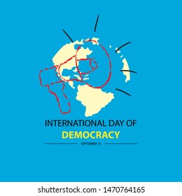 International Day of Democracy. September 15.