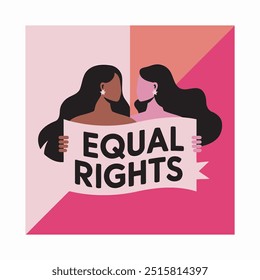 International Women’s Day Digital Art Showcasing Equal Rights and Empowerment