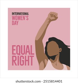 International Women’s Day Digital Art Showcasing Equal Rights and Empowerment