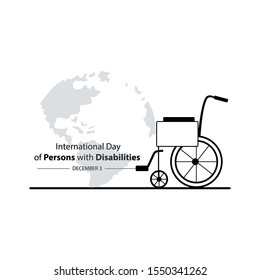 International Day of Disabled Persons. December 3