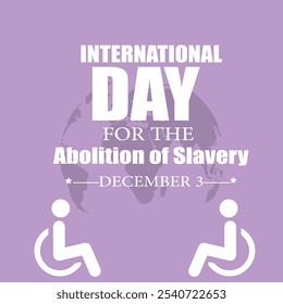 Dia Internacional das Pessoas com Deficiência. 3 de dezembro, Dia Mundial da Deficiência, cartaz e banner 