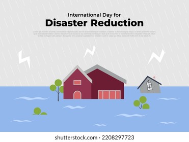 International day for Disaster Reduction celebrated on october 13.