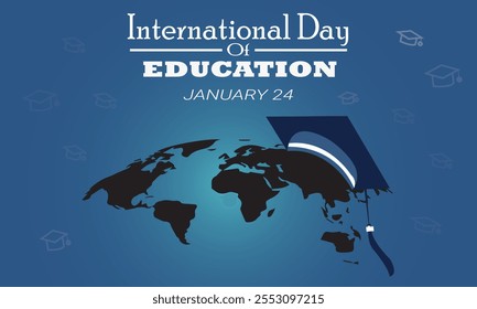 International Day of Education is an annual international observance day held on January 24 and is dedicated to education.