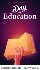 International day of education banner and poster 