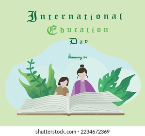 International Day of Education Vector