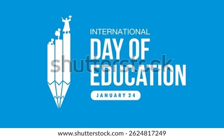 international day of education vector concept vector design