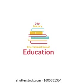 International Day of Education vector Illustration