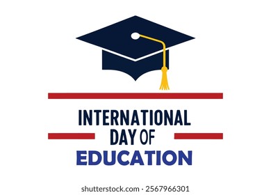 International day of education vector illustration