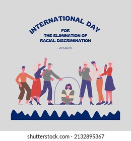 International Day For The Elimination Of Racial Discrimination Background And Wallpaper