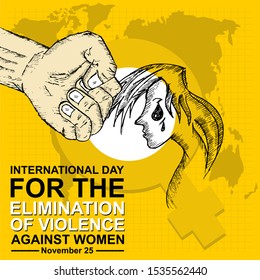 International day for the elimination of violence against women, poster