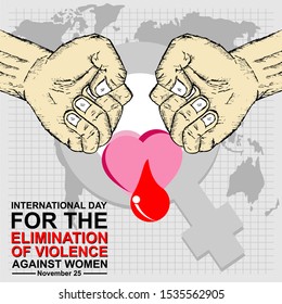International day for the elimination of violence against women, poster