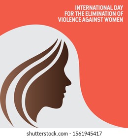 International day for the elimination of Violence Against Women.