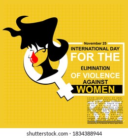 International day for the elimination of violence against women, poster