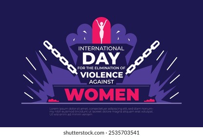 Día Internacional para la Eliminación de la Violencia contra la Mujer, Stop Violence Against Women Anuncio Antecedentes