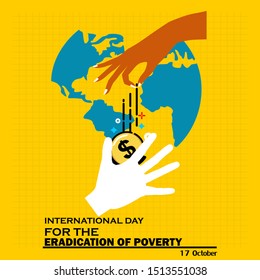 International day for the eradication of poverty, banner