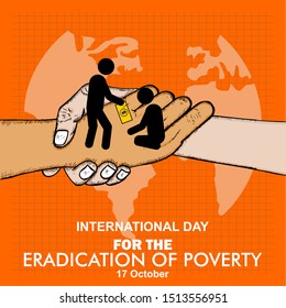 International day for the eradication of poverty, banner