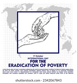 International day for the eradication of poverty, banner