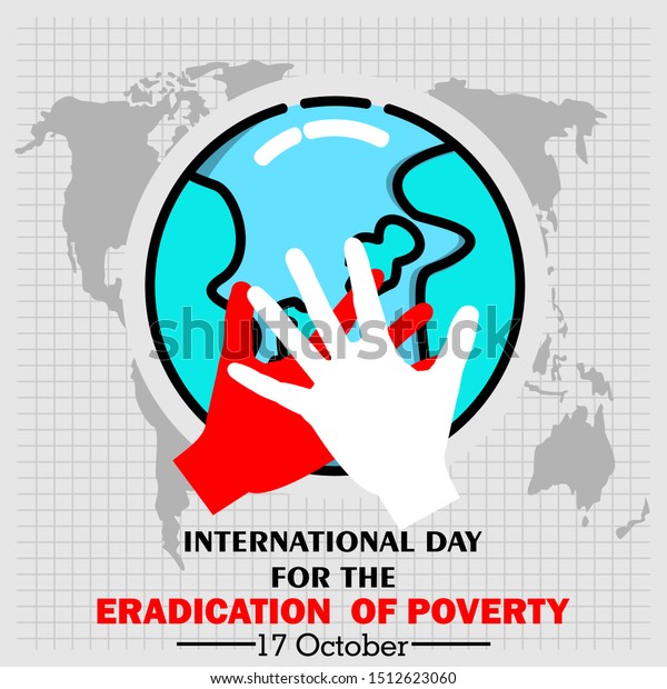 International Day Eradication Poverty Banner Stock Vector Royalty Free 1512623060 1644