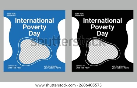International Day for the Eradication of Poverty template