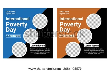 International Day for the Eradication of Poverty template