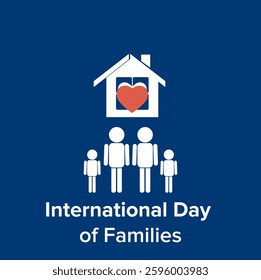 International Day of Families Post. Social Media. Banner. Story