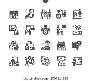 International Day Of Family Remittances 16 June. Send Money To Family. Calendar. Sixteenth Of June. Bank Transfer. Labor Migrant. Vector Solid Icons. Simple Pictogram