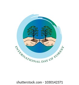 International Day of Forest concept