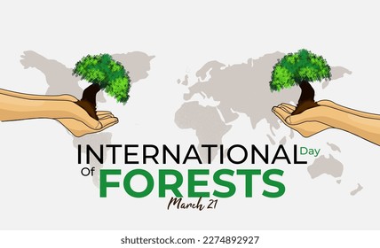 International Day Of Forest, march 21