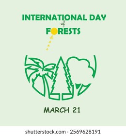 International Day of Forests. March 21