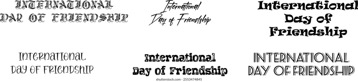 International  Day of Friendship text