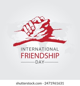 International Day Of Friendship vector illustration