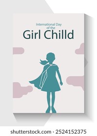 International Day of the Girl Child. child day concept. Children's day.
