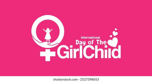 International Day of the Girl Child. child day concept. Children's Day., World Girl Child Day is a global observance that promotes and protects girls' rights. National Girl Child 