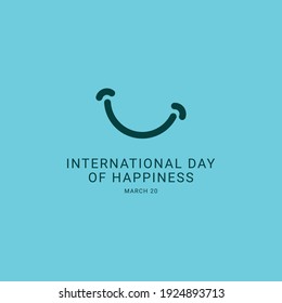 International day of happiness celebrations teplate.