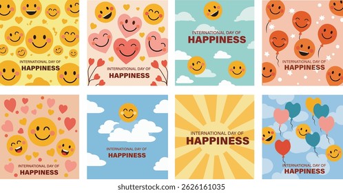 International Day of Happiness Graphics: Spreading Smiles and Cheer